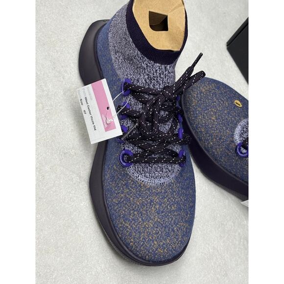 Allbirds Mens Wool Dasher Mizzle‎ Mid - Purple Sneaker Shoes -Size 7M / 8W - NEW main image 5
